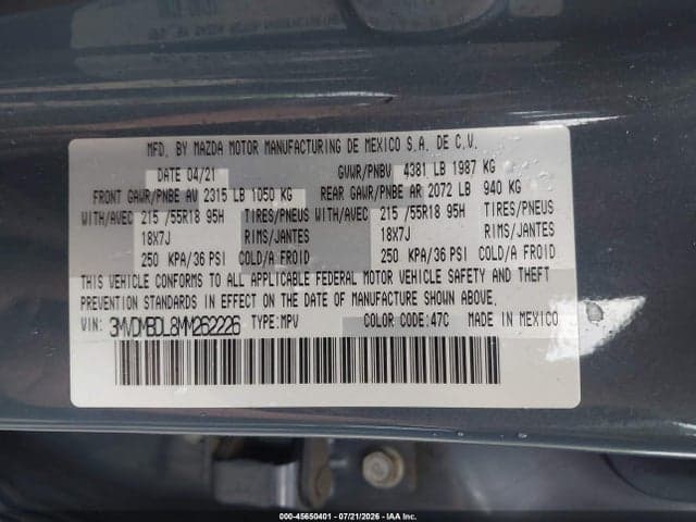 2021 MAZDA CX-30 PREMIUM 9