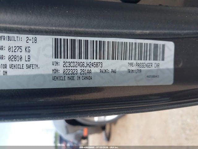 2018 DODGE CHALLENGER SXT 9