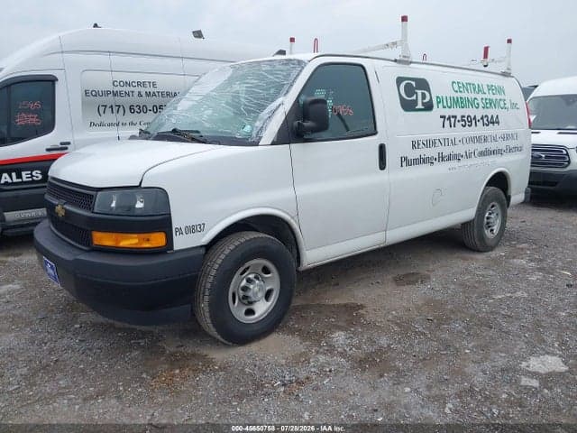 2022 CHEVROLET EXPRESS CARGO RWD 3500 REGULAR WHEELBASE WT 2