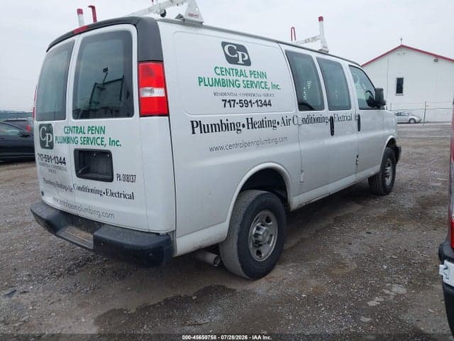 2022 CHEVROLET EXPRESS CARGO RWD 3500 REGULAR WHEELBASE WT 4