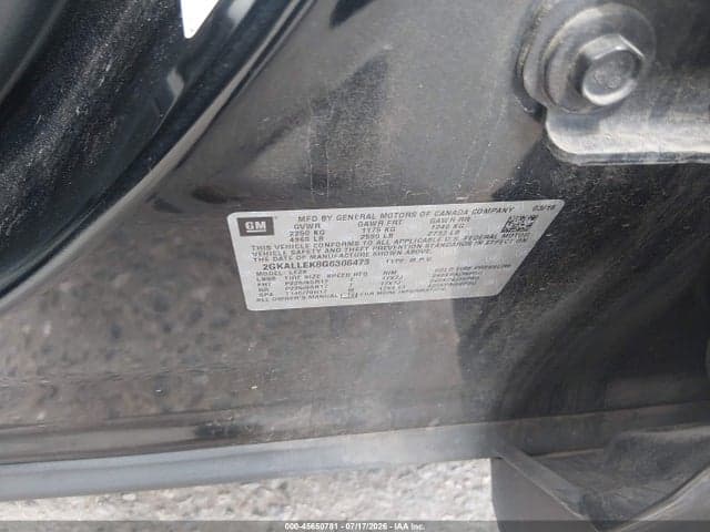 2016 GMC TERRAIN SL 9