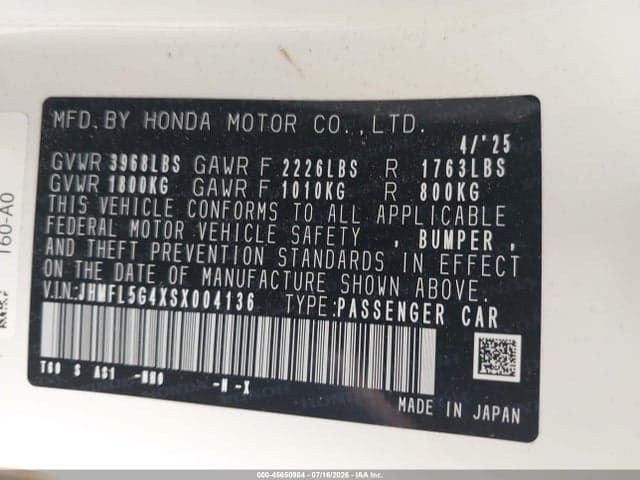 2025 HONDA CIVIC TYPE R 9