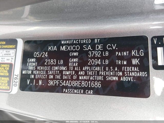 2024 KIA FORTE GT-LINE 9