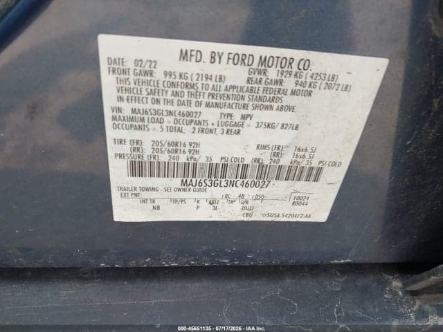 2022 FORD ECOSPORT SE 9
