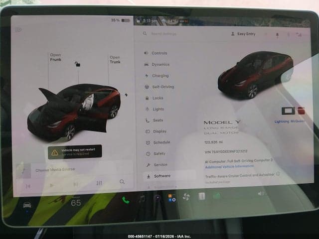 2022 TESLA MODEL Y LONG RANGE DUAL MOTOR ALL-WHEEL DRIVE 7