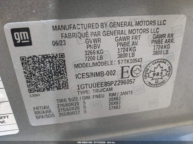 2023 GMC SIERRA 1500 AT4 9
