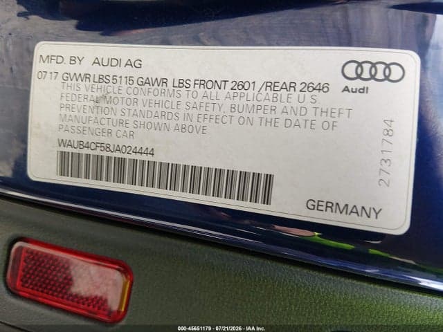 2018 AUDI S5 3.0T PREMIUM PLUS 9