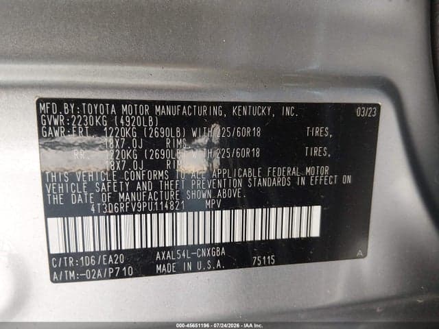2023 TOYOTA RAV4 HYBRID LIMITED 9