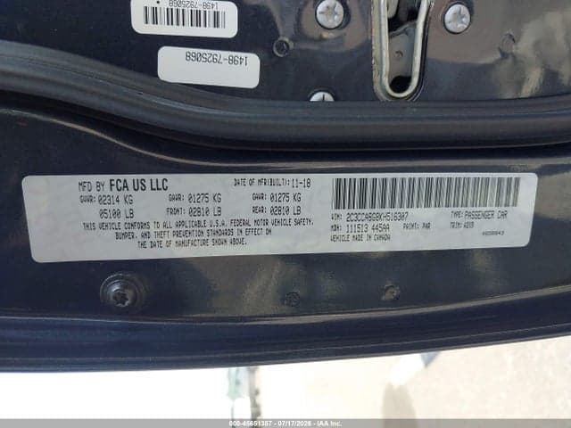 2019 CHRYSLER 300 9