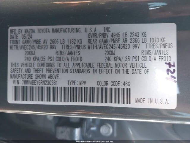 2024 MAZDA CX-50 2.5 TURBO PREMIUM PLUS 9
