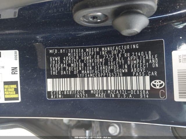 2023 TOYOTA COROLLA SE 9