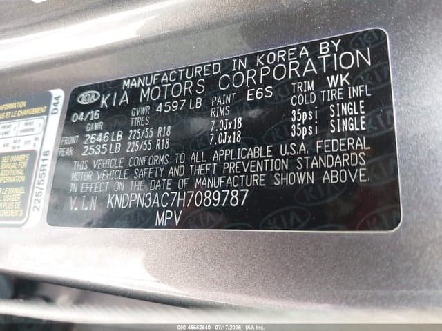 2017 KIA SPORTAGE EX 9