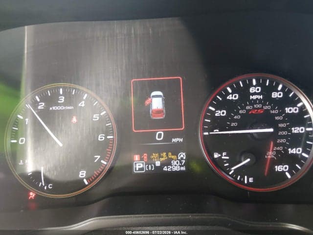 2026 SUBARU IMPREZA RS 7