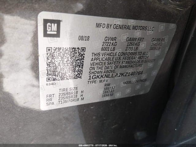 2019 GMC ACADIA SLE-2 9