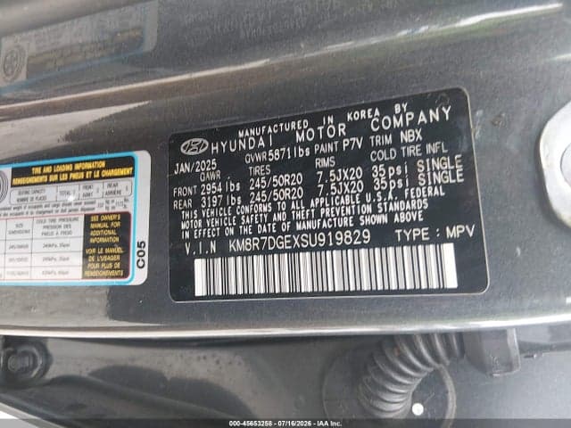 2025 HYUNDAI PALISADE CALLIGRAPHY 9