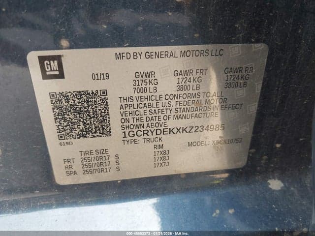 2019 CHEVROLET SILVERADO 1500 LT 9