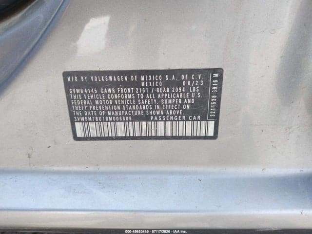 2024 VOLKSWAGEN JETTA 1.5T S 9