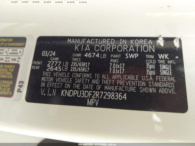 2024 KIA SPORTAGE LX 9