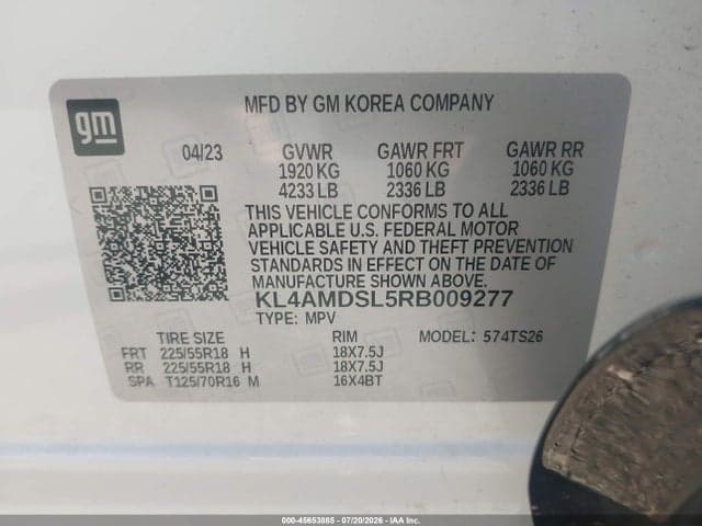 2024 BUICK ENCORE GX SPORT TOURING FWD 9