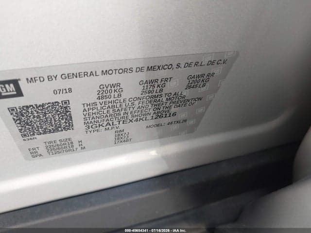 2019 GMC TERRAIN SLE 9