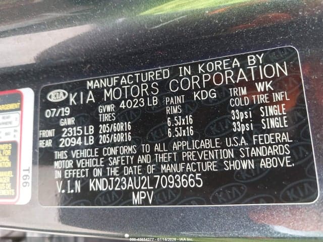 2020 KIA SOUL LX 9