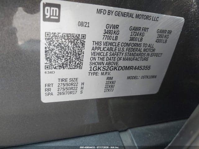 2021 GMC YUKON XL 4WD SLT 9
