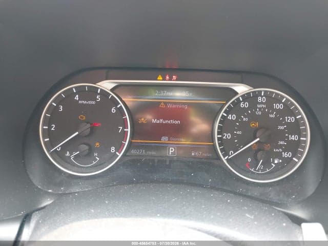 2022 NISSAN SENTRA SV XTRONIC CVT 7