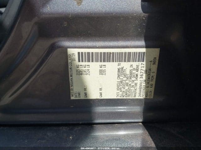 2020 NISSAN MAXIMA SL XTRONIC CVT 9