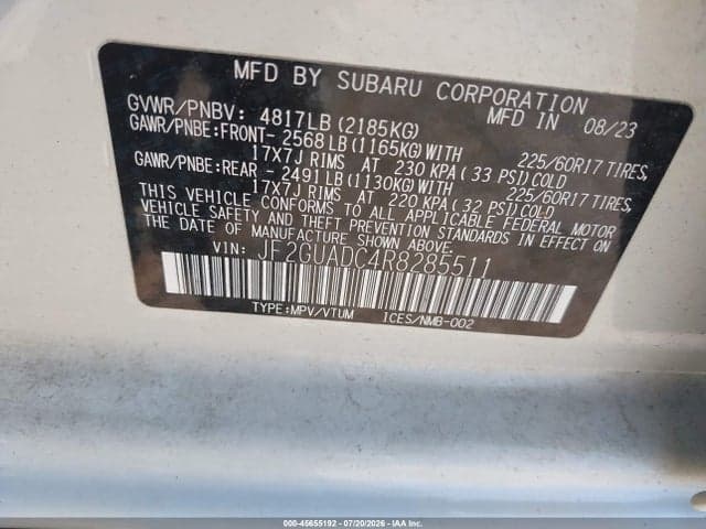 2024 SUBARU CROSSTREK PREMIUM 9