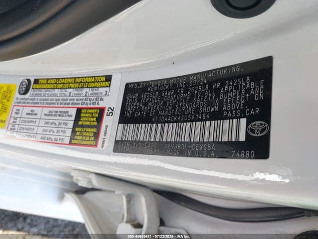 2025 TOYOTA CAMRY SE 9