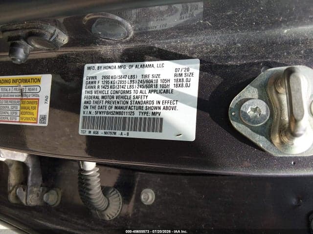 2021 HONDA PILOT AWD EX-L 9