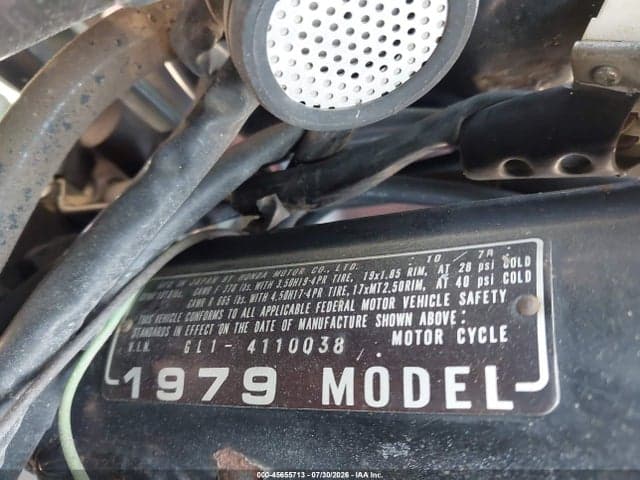 1979 HONDA GOLDWING 9