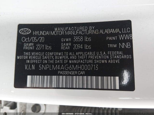 2021 HYUNDAI ELANTRA SEL 9