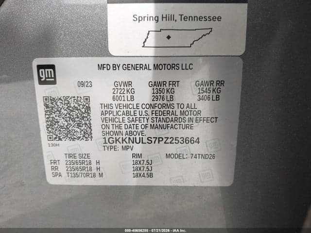 2023 GMC ACADIA AWD SLT 9