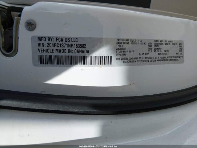 2022 CHRYSLER PACIFICA HYBRID LIMITED 10