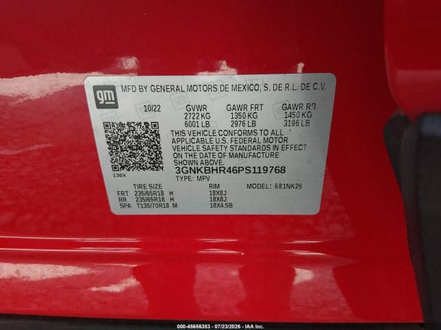 2023 CHEVROLET BLAZER AWD 2LT 9