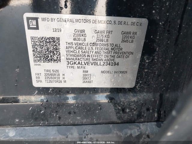 2020 GMC TERRAIN AWD SLT 9