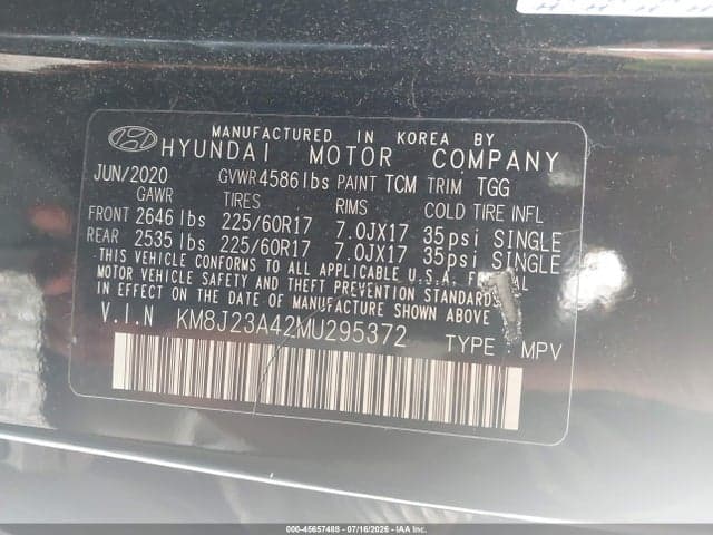 2021 HYUNDAI TUCSON SE 9