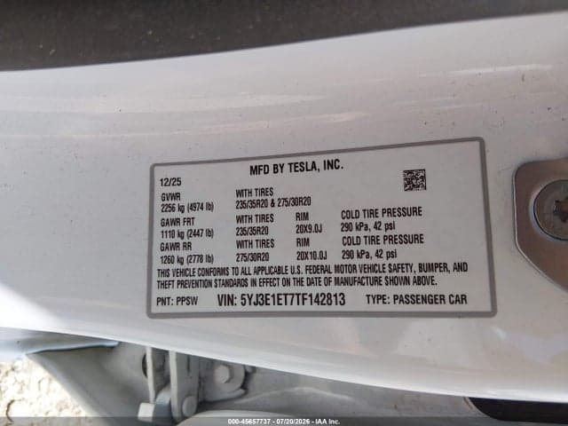 2026 TESLA MODEL 3 PERFORMANCE ALL-WHEEL DRIVE 9