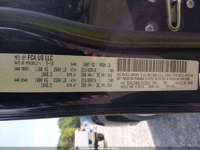 2018 JEEP COMPASS SPORT 4X4 9