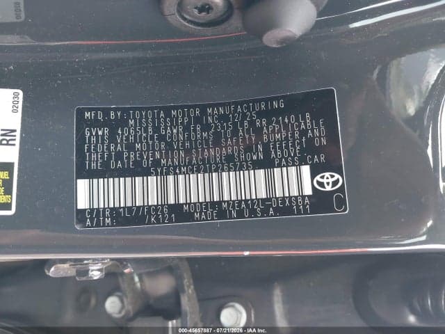2026 TOYOTA COROLLA SE 9