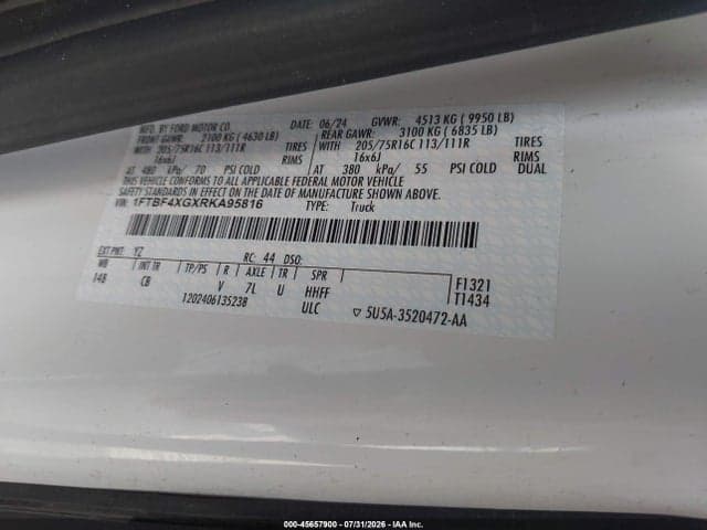 2024 FORD TRANSIT-350 CARGO VAN 9