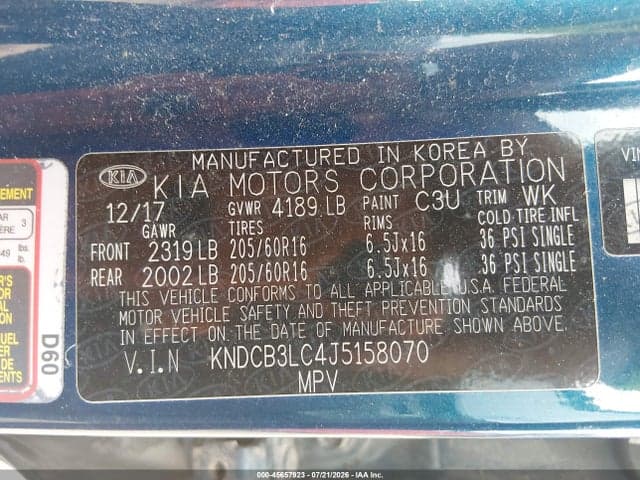 2018 KIA NIRO LX 9