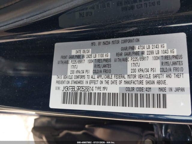 2024 MAZDA CX-5 2.5 S SELECT 9