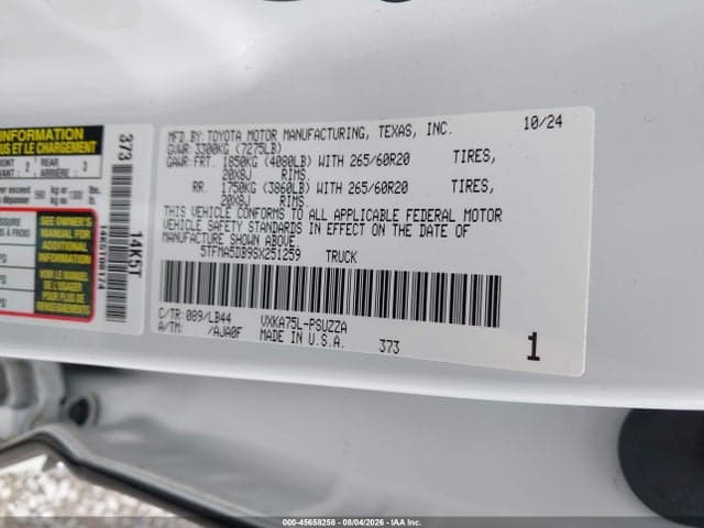 2025 TOYOTA TUNDRA 1794 EDITION 9