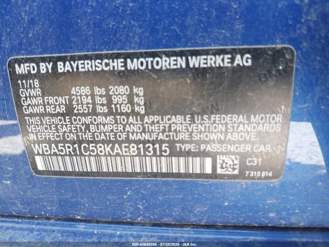 2019 BMW 330I 9