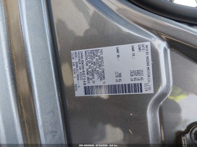 2024 NISSAN ALTIMA SV INTELLIGENT AWD 9