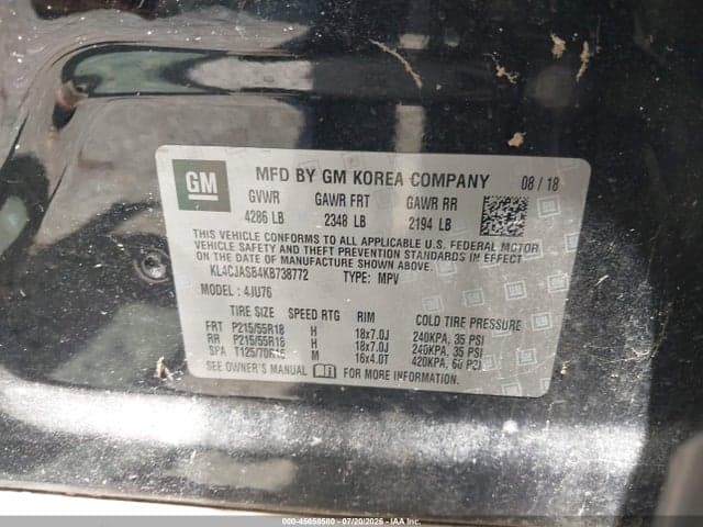 2019 BUICK ENCORE FWD PREFERRED 9