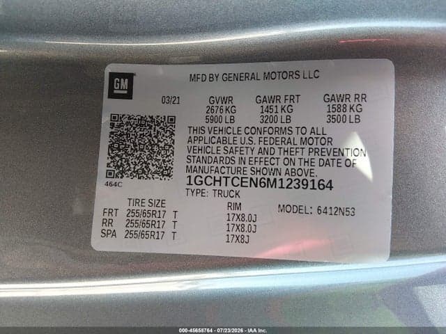 2021 CHEVROLET COLORADO 4WD LONG BOX LT 9