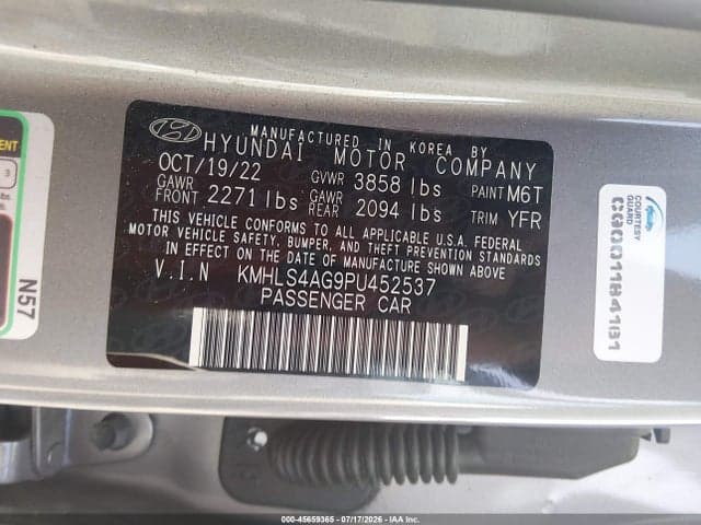 2023 HYUNDAI ELANTRA SEL 9